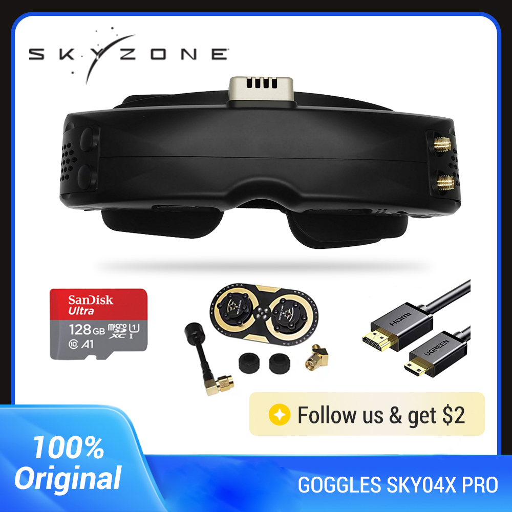 Skyzone SKY04X PRO 5.8GHz FPV  - огляд і ціна Skyzone Sky04X Pro Oled Fpv Goggles