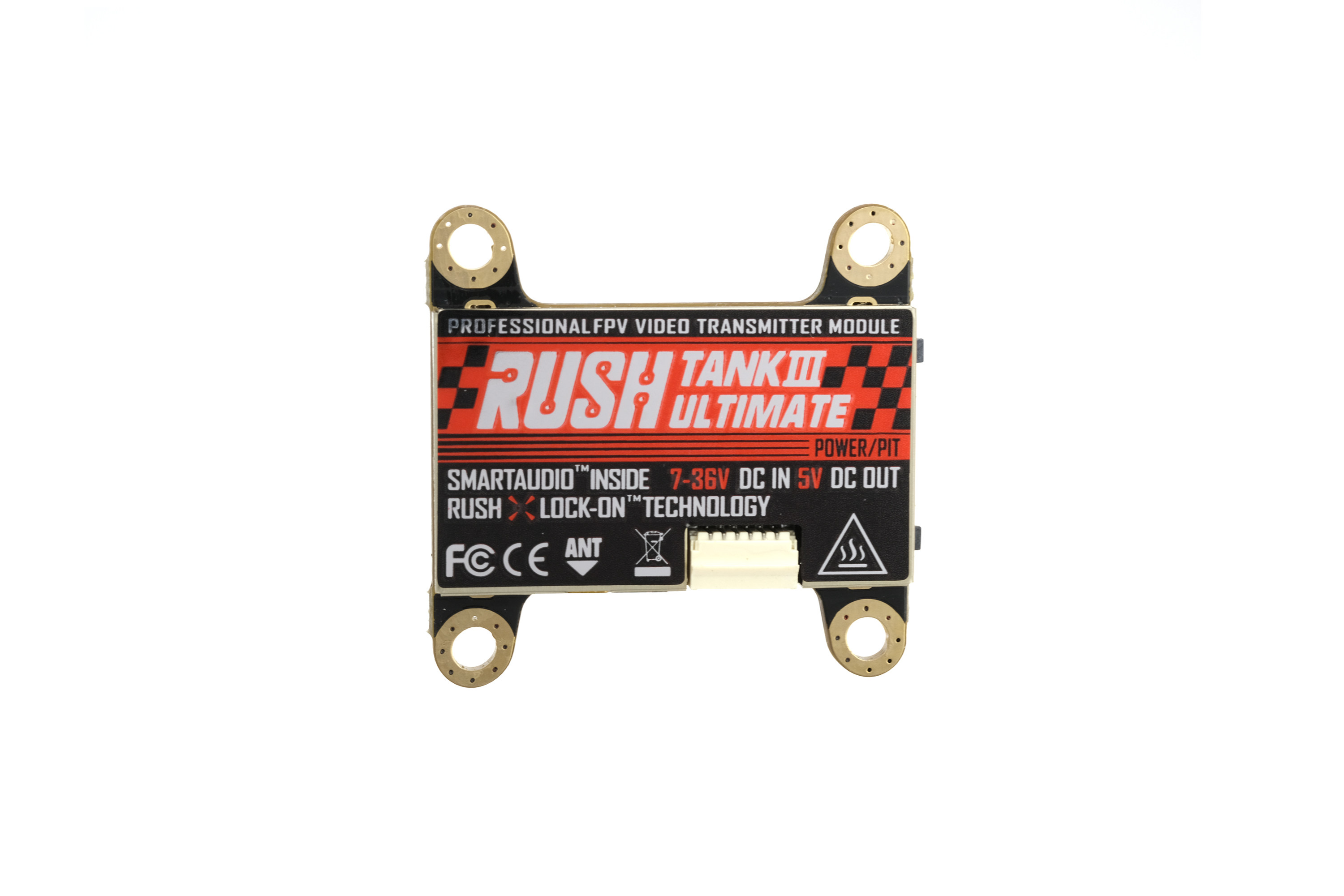 RUSHFPV 5.8G Analog VTX SOLO 1 - огляд і ціна Foxeer Reaper Extreme 2.5W Vtx