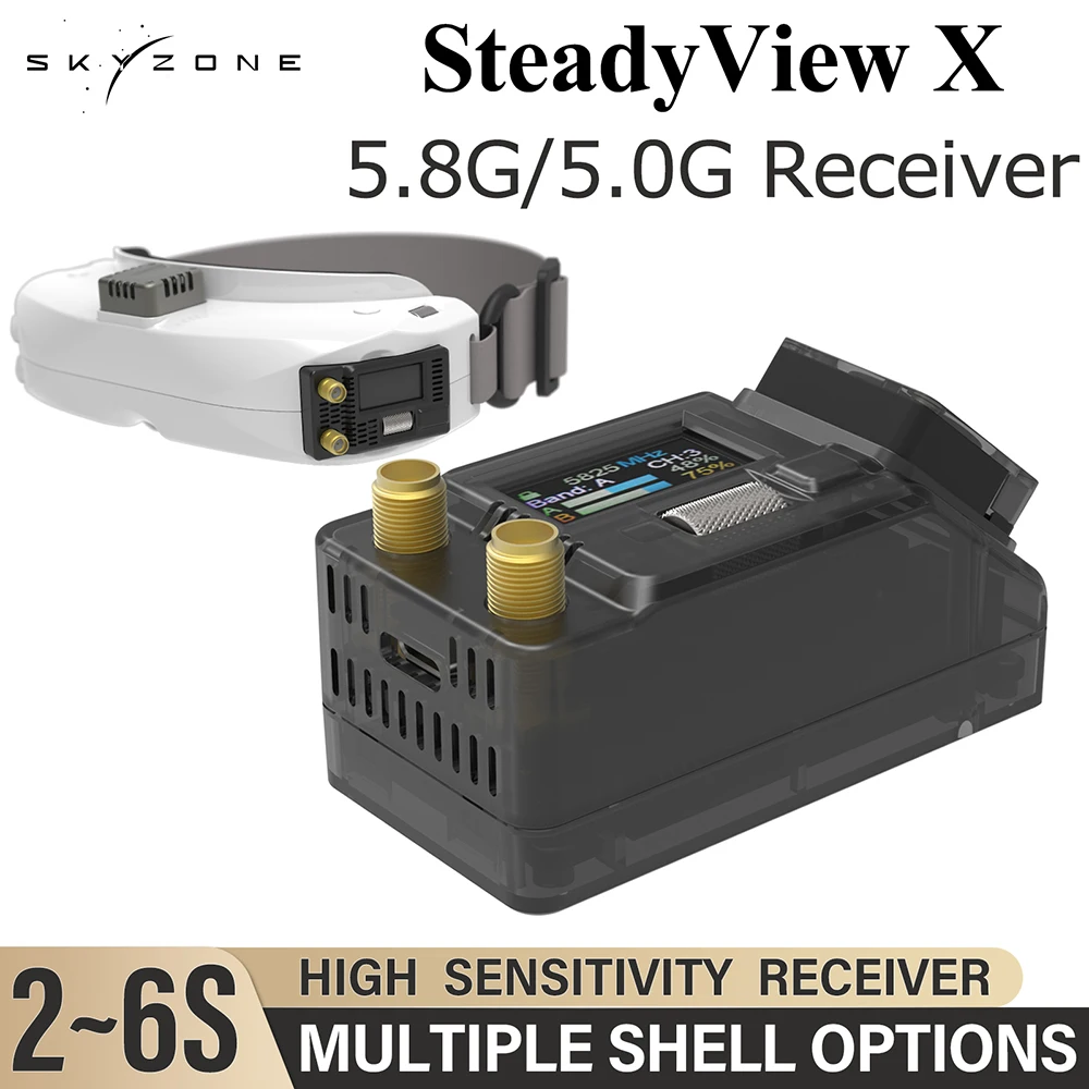 SKYZONE Steadyview X 5.0G 5.8G - огляд і ціна Skyzone Steadyview X Receiver Module